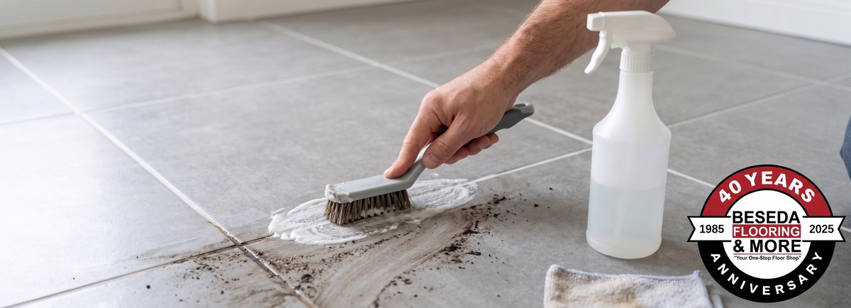 How to Clean Grout on Tile Floors. A Saint Charles, MO Homeowner's Guide