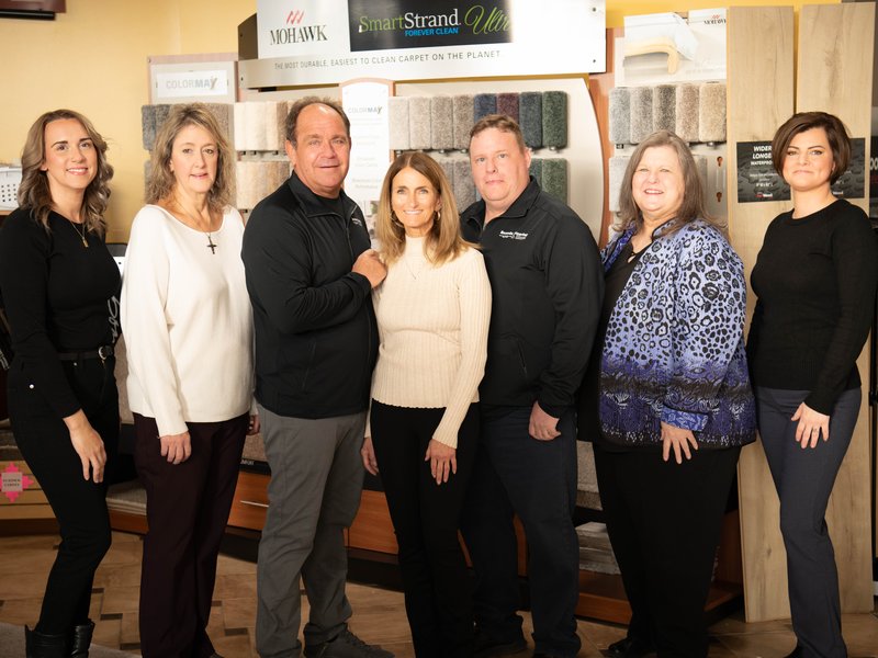 white area rug for living room from Beseda Flooring Saint Charles, MO